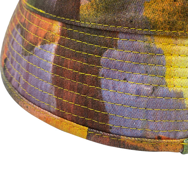 百搭遮陽(yáng)刺繡漁夫帽